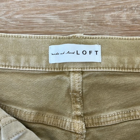 Loft khaki denim pants - Picture 3 of 3